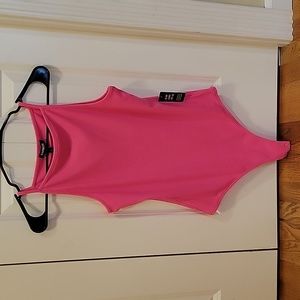 Express hot pink bodysuit